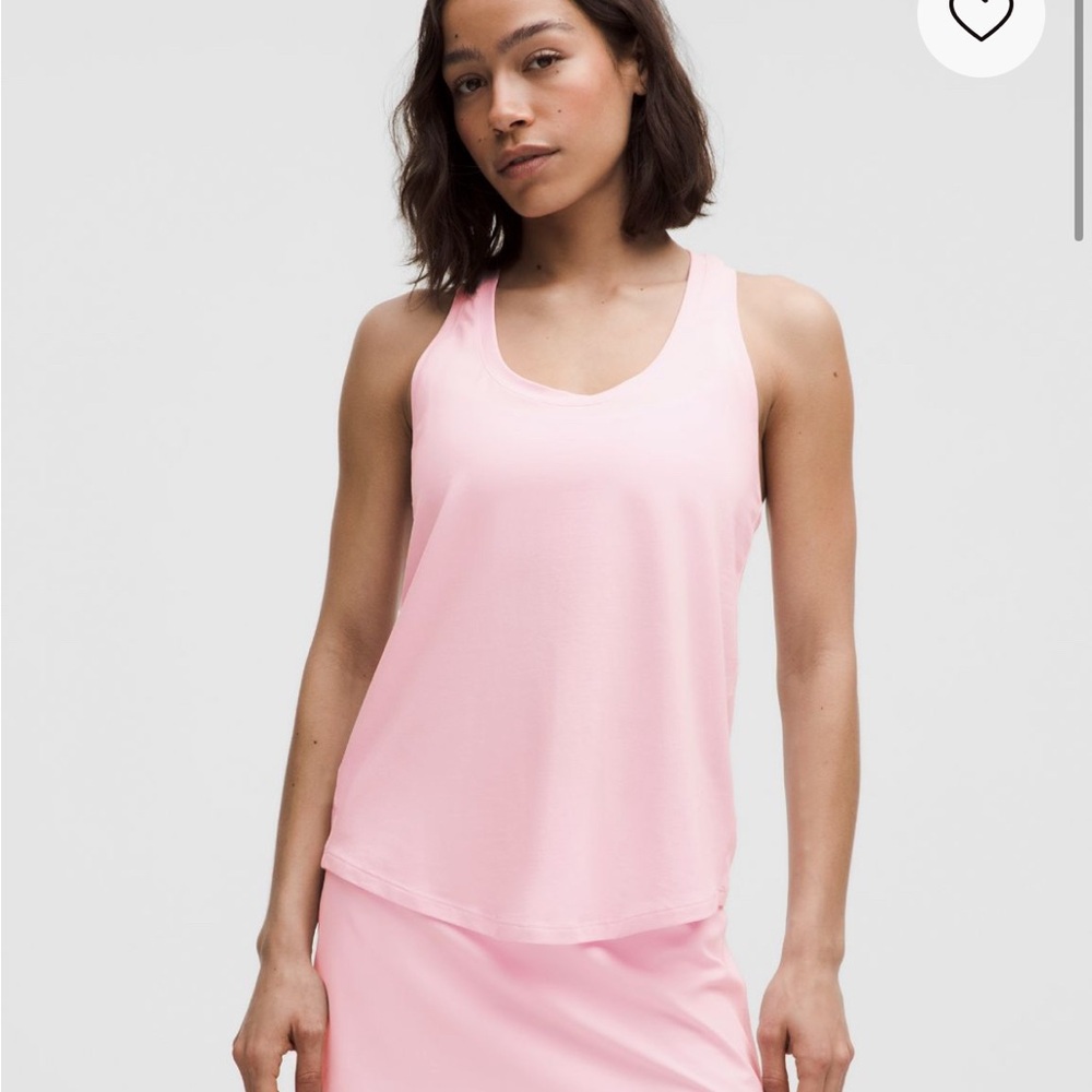 NWT LULULEMON Love Tank top in women’s size 12 - Strawberry Milkshake